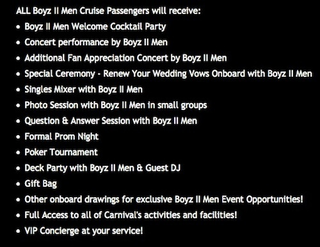 Illustration for article titled Set Sail On The Boyz II Men Love Cruise! (You Know You Want To)